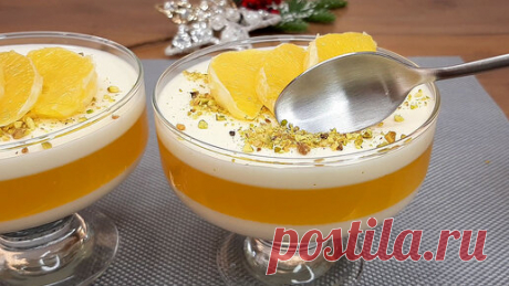 Десерт на НОВЫЙ ГОД улетает со стола в один миг ! Вкусный Десерт Без Выпечки! | вкусная минута от Натальи | Дзен