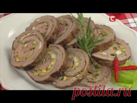Мясной рулет. Сырные блюда от Сергея Калинина