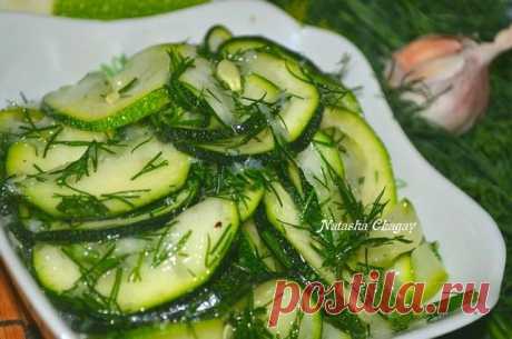 МАРИНОВАННЫЕ КАБАЧКИ
