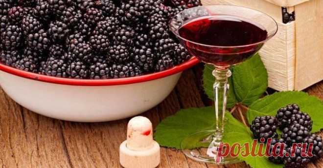 Рецепт приготовления ежевичной настойки домашнего приготовления