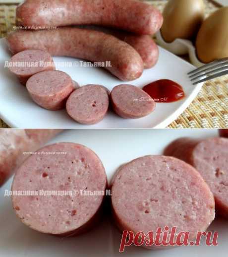 Сардельки свиные высшего сорта (рецептура Гост 23670)