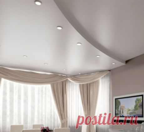 Сатиновые натяжные потолки в Оренбурге - цена на сатиновые натяжные потолки за кв.м.