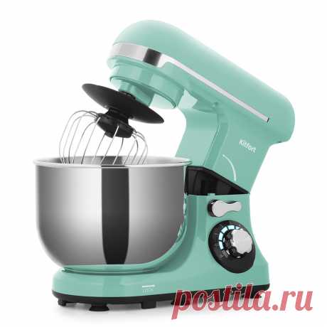 Планетарный миксер Kitfort КТ-1337-3, бирюзовый купить по цене 7 190 руб.: отзывы, фото, характеристики