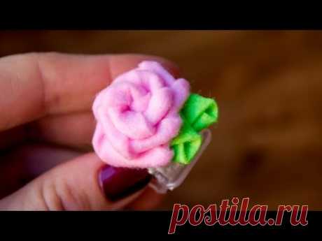 Pоза из фетра своими руками