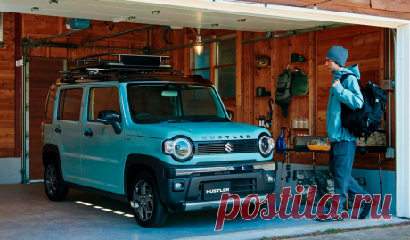 Suzuki Hustler Tough Wild - интерьер и экстерьер
