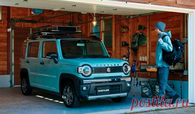 Suzuki Hustler Tough Wild - интерьер и экстерьер
