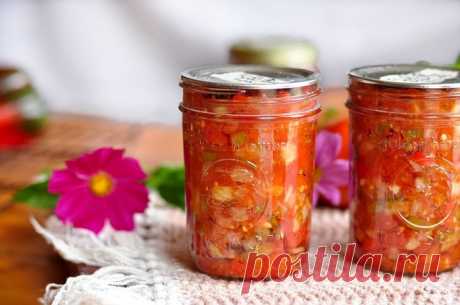 Приготовление сальсы на зиму