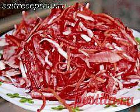 Салат с капустой по-корейски. | Сайт рецептов