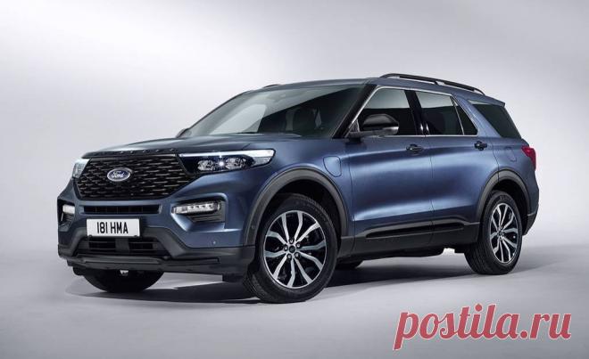Ford Explorer Plug-In Hybrid 2020-2021 - новый гибридный кроссовер - цена, фото, технические характеристики, авто новинки 2018-2019 года