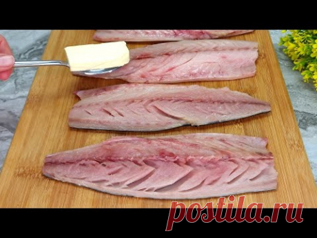 Этому трюку меня научили в дорогом ресторане! Скумбрия вкуснее лосося, рецепт удивил всех гостей.