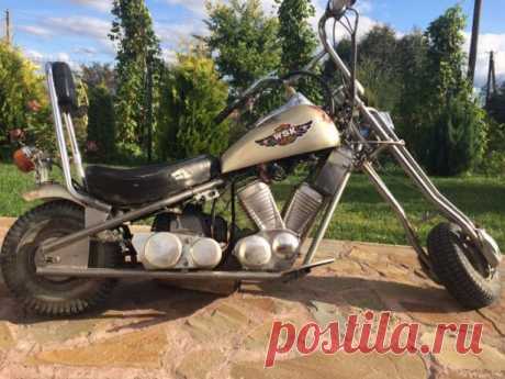 Чопер піт Harley Davidson 49cc: 159 $ - Мотоциклы Самбор на Olx