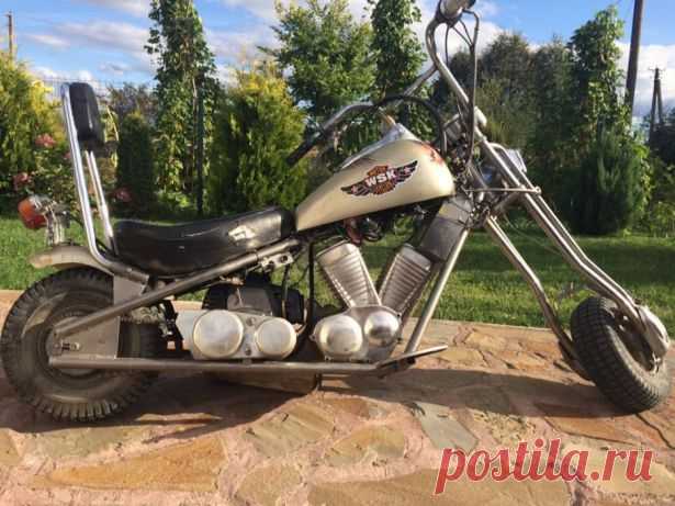 Чопер піт Harley Davidson 49cc: 159 $ - Мотоциклы Самбор на Olx