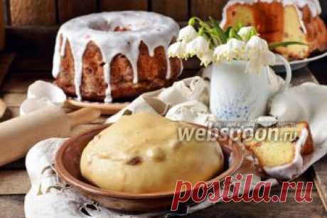 Тесто для кулича в хлебопечке рецепт с фото, как приготовить на Webspoon.ru