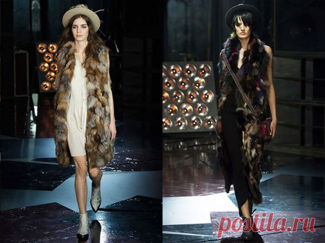 Меховая жилетка: как и с чем носить вещь must-have осенне-зимнего сезона