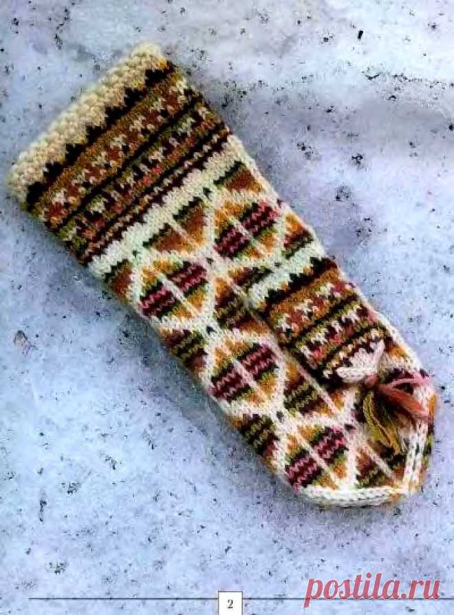 Узорные рукавички. Галина Поверина