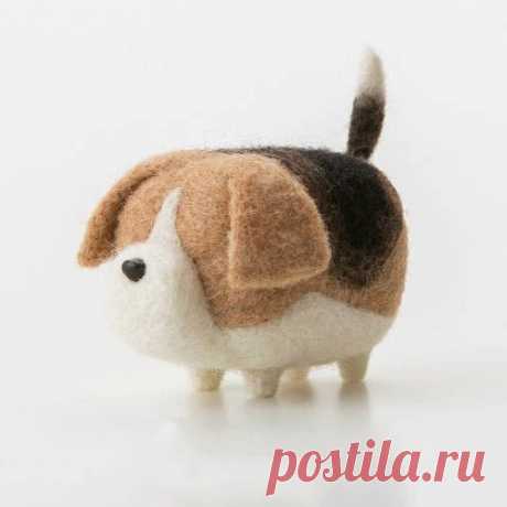 Собачки из шерсти от woowan
