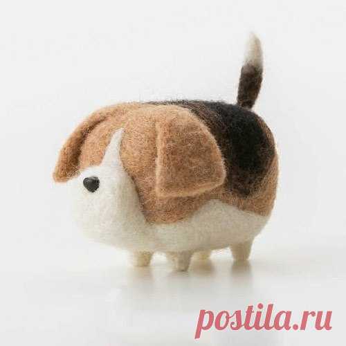 Собачки из шерсти от woowan