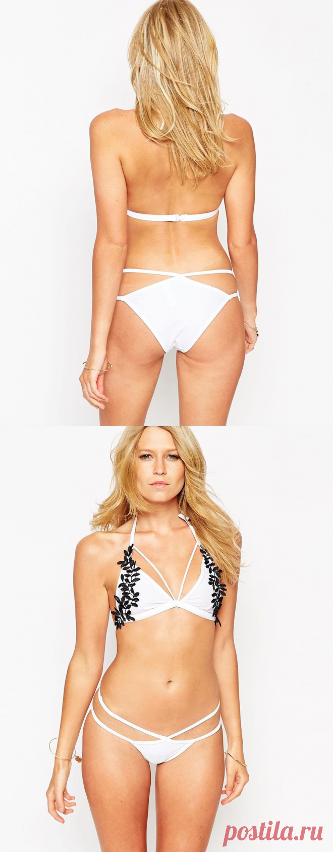 ASOS | Бразильские плавки бикини с лямками ASOS на ASOS