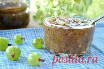 Соус из крыжовника с имбирем. Рецепт с пошаговыми фото