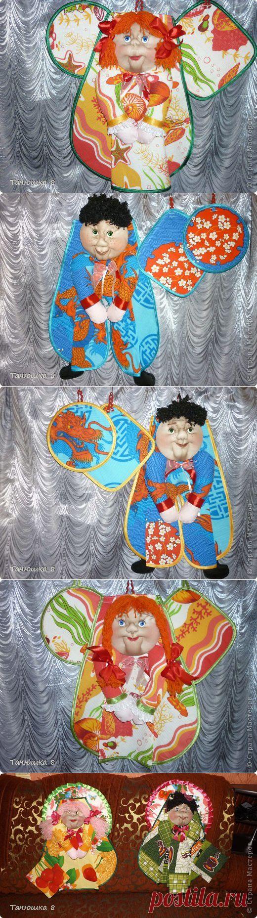 Набор на кухню сделан по мастер-классу Зинаиды Харловой | Страна Мастеров