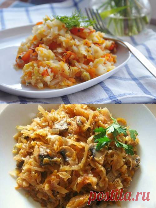 Капуста тушеная в мультиварке / Простые рецепты