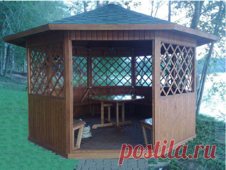 Как построить беседку на загородном участке — cоветы профессионалов Портал о ландшафтном дизайне - обзор лучших дизайнерских идей и секретов по уходу за домом, садом и дачей.