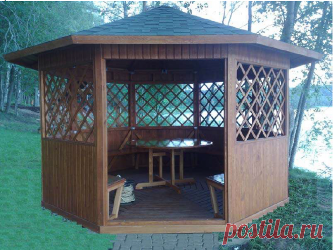 Как построить беседку на загородном участке — cоветы профессионалов Портал о ландшафтном дизайне - обзор лучших дизайнерских идей и секретов по уходу за домом, садом и дачей.