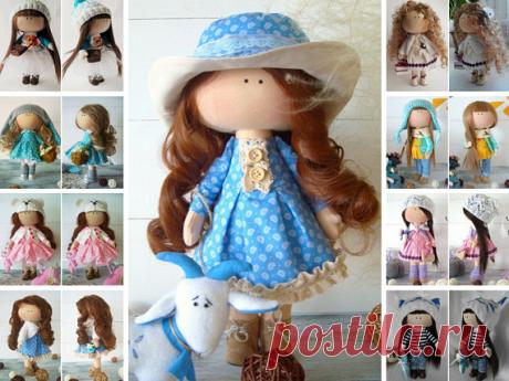 Rag doll Handmade doll Fabric doll Cloth doll Muñecas Baby doll Textile doll Tilda doll Blue doll Soft doll Collection doll by Olga Gn Rag doll Handmade doll Fabric doll Cloth doll Muñecas Baby doll Textile doll Tilda doll Blue doll Soft doll Collection doll by Olga Gn __________________________________________________________________________________________   Hello, dear visitors!  This is handmade soft doll created by Master Olga Gn (Ulyanovsk, Russia). Doll is 30 cm (11...