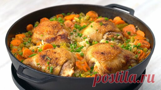 КУРИЦА И РИС! 4 Рецепта у которых есть все шансы стать любимыми.
