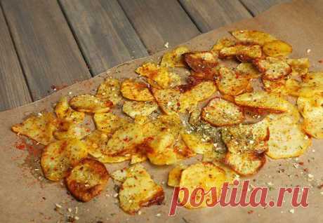 Готовим чипсы на свобственной кухне