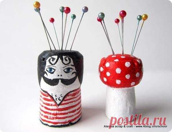 Поделки из винных пробок