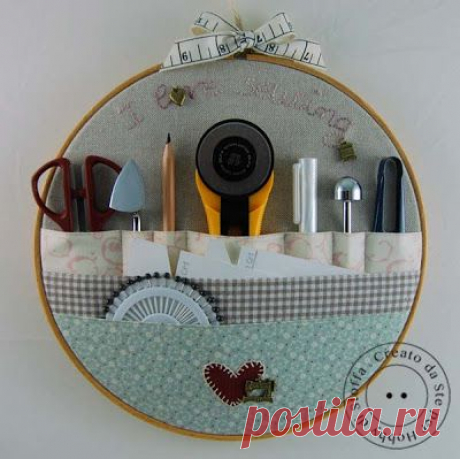 Hobby di stoffa by Hdc: Mettiamo in ordine le nostre attrezzature!
