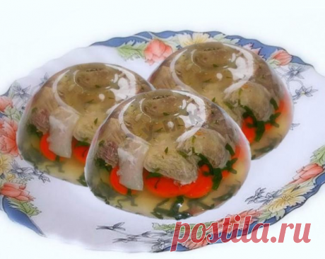 Заливное из говядины