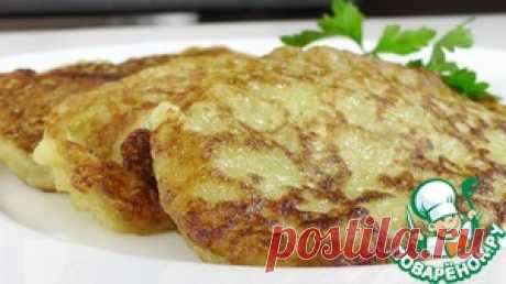 Кабачковые блинчики без яиц постные - кулинарный рецепт