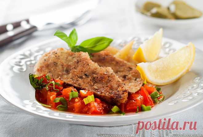 «Пикаты Миланезе» (медальоны из куриного филе в панировке) — Фактор Вкуса