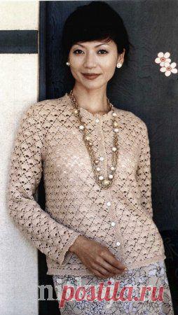 Топ, ажурная кофточка » Страница 10 » Ниткой - вязаные вещи для вашего дома, вязание крючком, вязание спицами, схемы вязания