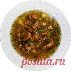 Суп с лисичками (Поліўка зь лісічкамі)