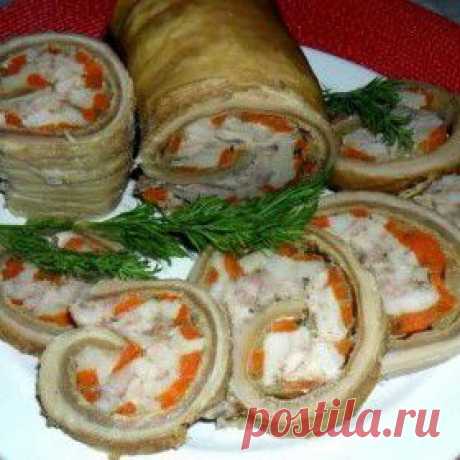 Рулет из рубца