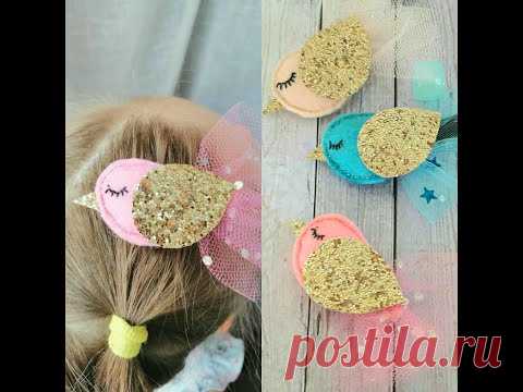 Заколки из фетра 