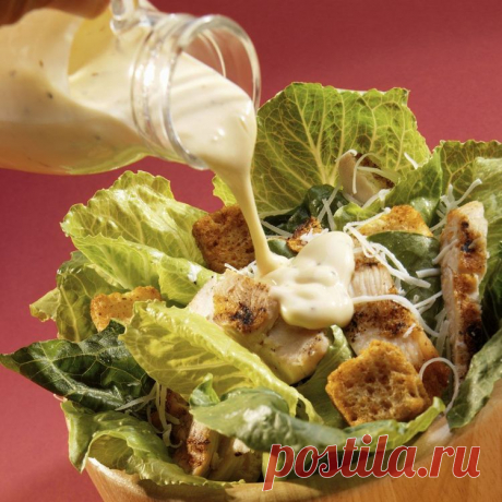 Соус для салат Цезарь - Простые рецепты Овкусе.ру