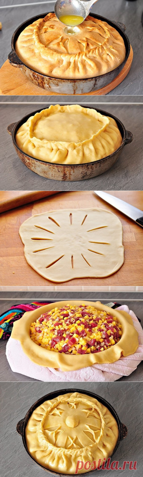 Пресный пирог
