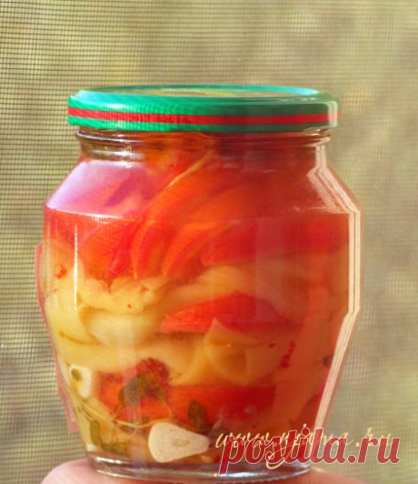 Консервированный запеченный перец с помидорами | Готовим вместе с Нямой