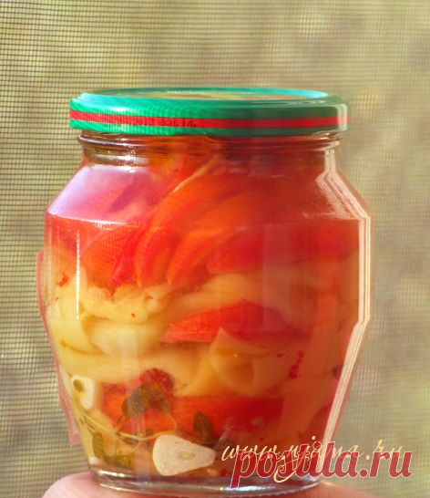 Консервированный запеченный перец с помидорами | Готовим вместе с Нямой