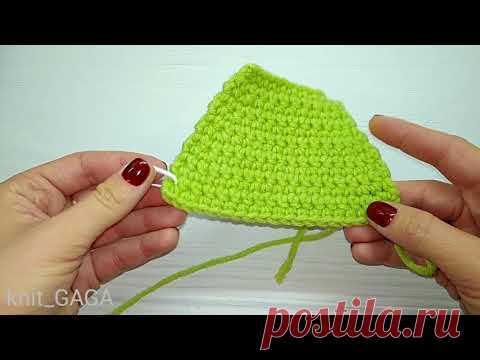 Вязание носков-крокодилов часть 1