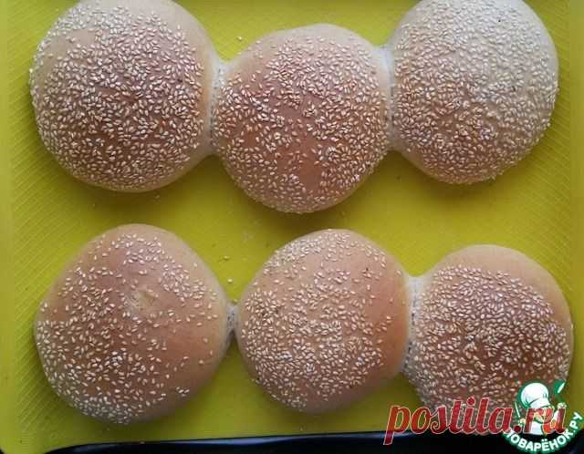 Домашние булочки для гамбургеров