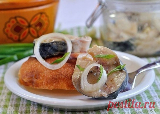 Скумбрия маринованная в домашних условиях: просто и очень вкусно!