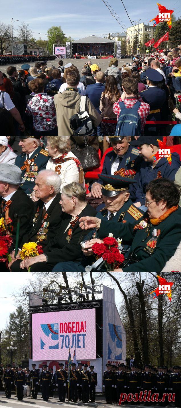 Парад Победы в Твери.  Фото: © Василий ХОДАРЕВ  |  Как прошел парад Победы в Твери // TVER.KP.RU Комсомольская правда в Твери