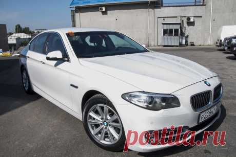 BMW 520ый с установленным лобовым стеклом