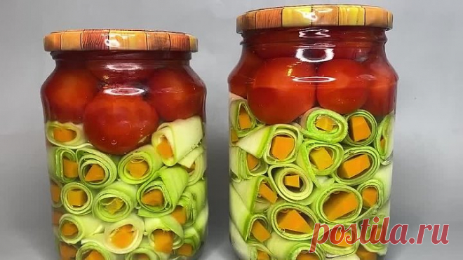 Красивая и нереально вкусная закуска на зиму