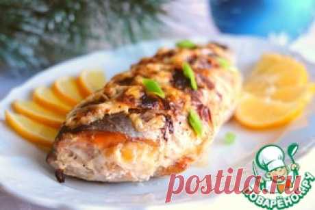 Голец, фаршированный креветками и сыром - кулинарный рецепт
